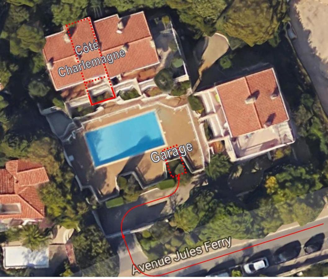 "Cote Charlemagne" Centre-Ville Garage Piscine Terrasse كاسيس المظهر الخارجي الصورة